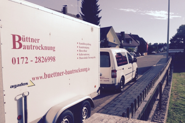 Bautrocknung Büttner - Firmenwagen Firmenwagen